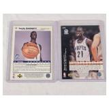 Lot of 2 Kevin Garnett Rookie Basketball Cards Lot of 2 Kevin Garnett Rookie Basketball Cards