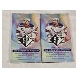 Lot of 2 Unopened Packs of 2020-21 Upper Deck SP Hockey Cards Lot of 2 Unopened Packs of 2020-21 Upper Deck SP Hockey Cards