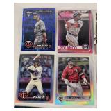 Lot of Minnesota Twins Baseball Cards Featuring Jorge Polanco, Eddie Rosario, and Austin Martin with Refractors, Inserts and Rookie Cards Lot of Minnesota Twins Baseball Cards Featuring Jorge Polanco, Eddie Rosario, and Austin Martin with Refractors, Inserts and Rookie Cards