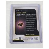 Brock Faber Rookie 2023-24 Skybox Metal Universe Insert #R-21 - Minnesota Wild Hockey Card Brock Faber Rookie 2023-24 Skybox Metal Universe Insert #R-21 - Minnesota Wild Hockey Card