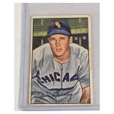 Jim Busby 1952 Bowman #68 - Chicago White Sox Vintage Baseball Card Jim Busby 1952 Bowman #68 - Chicago White Sox Vintage Baseball Card
