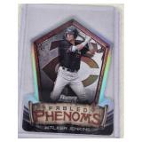 Walker Jenkins Rookie 2024 Topps Bowman's Best Fabled Phenoms Die-Cut Refractor #FP-3 - Minnesota Twins Baseball Card Walker Jenkins Rookie 2024 Topps Bowman's Best Fabled Phenoms Die-Cut Refractor #FP-3 - Minnesota Twins Baseball Card