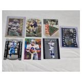 Lot of 7 Premium Insert Football Cards Featuring Emmitt Smith and Troy Aikman Lot of 7 Premium Insert Football Cards Featuring Emmitt Smith and Troy Aikman
