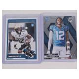 Lot of 2 Travis Hunter Football Rookie Football Cards Lot of 2 Travis Hunter Football Rookie Football Cards