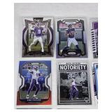 Lot of 12 Minnesota Vikings Football Cards Featuring Lewis Cine, Kirk Cousins, Justin Jefferson, and More Including Rookie and Insertsrds Lot of 12 Minnesota Vikings Football Cards Featuring Lewis Cine, Kirk Cousins, Justin Jefferson, and More Including Rookie and Insertsrds