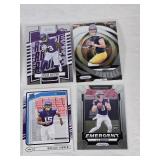 Lot of 12 Minnesota Vikings Football Cards Featuring Lewis Cine, Kirk Cousins, Justin Jefferson, and More Including Rookie and Insertsrds Lot of 12 Minnesota Vikings Football Cards Featuring Lewis Cine, Kirk Cousins, Justin Jefferson, and More Including Rookie and Insertsrds