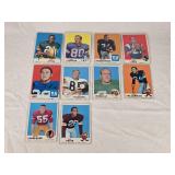 Lot of 10 Vintage Football Cards Featuring Players Like Jim Gibbons and John Hadl Lot of 10 Vintage Football Cards Featuring Players Like Jim Gibbons and John Hadl