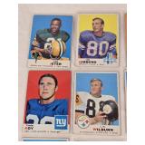 Lot of 10 Vintage Football Cards Featuring Players Like Jim Gibbons and John Hadl Lot of 10 Vintage Football Cards Featuring Players Like Jim Gibbons and John Hadl