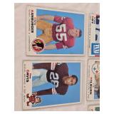 Lot of 10 Vintage Football Cards Featuring Players Like Jim Gibbons and John Hadl Lot of 10 Vintage Football Cards Featuring Players Like Jim Gibbons and John Hadl