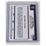 Zebby Matthews Rookie 2024 Topps Chrome Green Wave Refractor #USC171 and Numbered #56/99 - Minnesota Twins Baseball Card Zebby Matthews Rookie 2024 Topps Chrome Green Wave Refractor #USC171 and Numbered #56/99 - Minnesota Twins Baseball Card