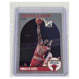 Michael Jordan 1990 NBA Hoops #65 - Chicago Bulls Basketball Card Michael Jordan 1990 NBA Hoops #65 - Chicago Bulls Basketball Card