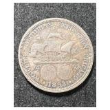 1893 US COLOMBIAN EXPO HALF DOLLAR