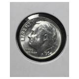 1964 US ROOSEVELT DIME BU