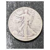 1947 US WALKING LIBERTY HALF DOLLAR