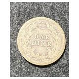 1912-D US BARBER DIME