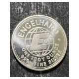 1984 ENGELHARD PROSPECTOR 1 TROY OZ .999 FINE SILVER