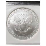 2007 AMERICAN SILVER EAGLE NGC MS69