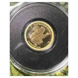 HALF GRAM .999 FINE GOLD 2013 AUSTRALIAN KOALA