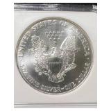 1995 AMERICAN SILVER EAGLE NGC MS69