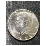 1964 US KENNEDY HALF DOLLAR UNC