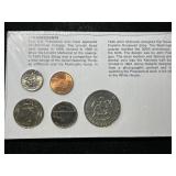THE AMERICANA SERIES 5 COIN SET