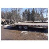 2012 Load Trail 24' Tandem Axle Deck Over Equipment Trailer