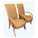 DR - Beautiful Blond Wood Dining Table Set with 8 Chairs DR - Beautiful Blond Wood Dining Table Set with 8 Chairs