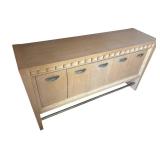 DR - Exquisite Hickory White Sideboard Buffet Server DR - Exquisite Hickory White Sideboard Buffet Server