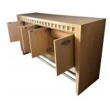 DR - Exquisite Hickory White Sideboard Buffet Server DR - Exquisite Hickory White Sideboard Buffet Server