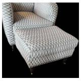 LR - Beautiful Sam Moore Chair with Ottoman LR - Beautiful Sam Moore Chair with Ottoman