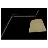 SR - Amazing Adjustable Chrome Floor Lamp with Drum Shade SR - Amazing Adjustable Chrome Floor Lamp with Drum Shade