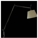 SR - Amazing Adjustable Chrome Floor Lamp with Drum Shade SR - Amazing Adjustable Chrome Floor Lamp with Drum Shade