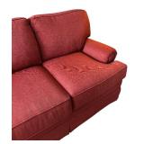 LR - Stylish King Hickory Upholstered Sofa LR - Stylish King Hickory Upholstered Sofa