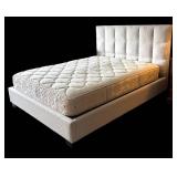 MB - Queen Upholstered Bed with Tufted Headboard MB - Queen Upholstered Bed with Tufted Headboard