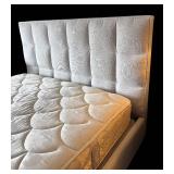 MB - Queen Upholstered Bed with Tufted Headboard MB - Queen Upholstered Bed with Tufted Headboard