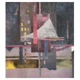 O - Robert Offord 'New City Rising' Lithograph Print O - Robert Offord 'New City Rising' Lithograph Print