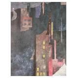 O - Robert Offord 'New City Rising' Lithograph Print O - Robert Offord 'New City Rising' Lithograph Print