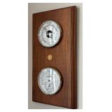 O - Graco Barostar Barometer & Hygrostat Thermometer Wall Instrument O - Graco Barostar Barometer & Hygrostat Thermometer Wall Instrument