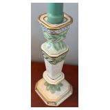 DR - Pair of Fitz & Floyd Classics Gregorian Candleholders DR - Pair of Fitz & Floyd Classics Gregorian Candleholders