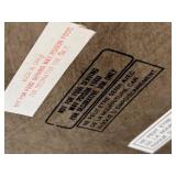 SR - Asian Style Ceramic Vase with Gold Floral Pattern and Faux Greenery SR - Asian Style Ceramic Vase with Gold Floral Pattern and Faux Greenery