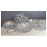 DR - Vintage Elegant Crystal and Glass Bowls & Dishes DR - Vintage Elegant Crystal and Glass Bowls & Dishes