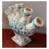 DR - Beautiful Delft Tulipiere Vase DR - Beautiful Delft Tulipiere Vase