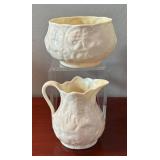 DR - Belleek Sugar Dish & Creamer DR - Belleek Sugar Dish & Creamer