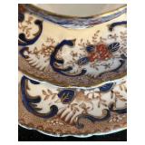 K - Vintage English Teacups & Saucers Sets - Floral Borders with Gilt K - Vintage English Teacups & Saucers Sets - Floral Borders with Gilt