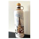 LL - Genck Maastricht Cityscape Ceramic Decanter Pair - LL - Genck Maastricht Cityscape Ceramic Decanter Pair -