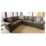 LL - King Hickory Grey Sectional Sofa LL - King Hickory Grey Sectional Sofa