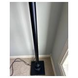 LL - Floor Lamp 58-In Tall - Beige Fabric Shade, Black Base LL - Floor Lamp 58-In Tall - Beige Fabric Shade, Black Base