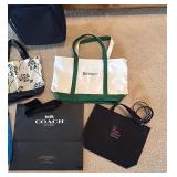 LL - Jaguar Navy Rolling Suitcase & Assorted Bags (Lot of 7) LL - Jaguar Navy Rolling Suitcase & Assorted Bags (Lot of 7)