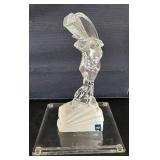 LL - Cristal Sèvres France Crystal Golfer Statue LL - Cristal Sèvres France Crystal Golfer Statue