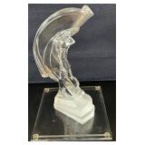 LL - Cristal Sèvres France Crystal Golfer Statue LL - Cristal Sèvres France Crystal Golfer Statue